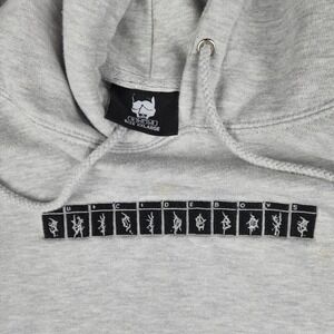 Suicideboys Hoodie Men's 2XL Gray G59 Embroidered $uicideboy$ Official Merch